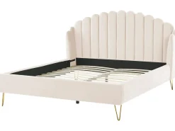 Seng Velour AMBILLOU 180 x 200 cm Lys Beige
