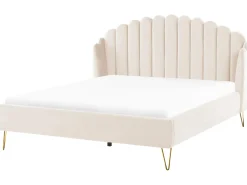 Seng Velour AMBILLOU 180 x 200 cm Lys Beige