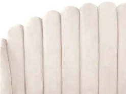Seng Velour AMBILLOU 180 x 200 cm Lys Beige