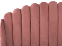 Seng Velour AMBILLOU 180 x 200 cm Lyserød