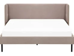Seng Velour ARETTE 160 x 200 cm Brungrå