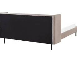 Seng Velour ARETTE 160 x 200 cm Brungrå