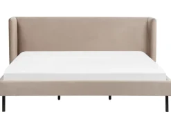 Seng Velour ARETTE 180 x 200 cm Brungrå