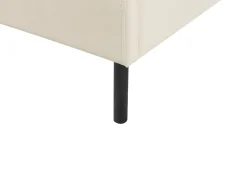 Seng Velour ARETTE 160 x 200 cm Lys Beige