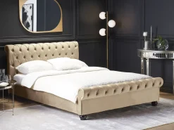 Seng Velour AVALLON 180 x 200 cm Beige