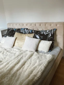 Seng Velour AVALLON 180 x 200 cm Beige