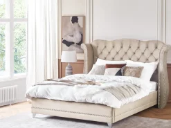 Seng Velour AYETTE 180 x 200 cm Beige