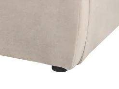 Seng Velour BAJONNA 180 x 200 cm Brungrå