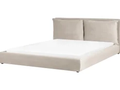 Seng Velour BAJONNA 180 x 200 cm Brungrå