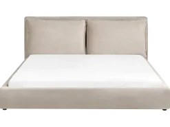 Seng Velour BAJONNA 180 x 200 cm Brungrå