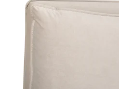 Seng Velour BAJONNA 160 x 200 cm Brungrå