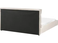 Seng Velour BAJONNA 160 x 200 cm Brungrå