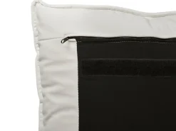 Seng Velour BAJONNA 180 x 200 cm Cremehvid