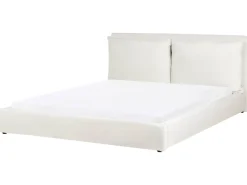 Seng Velour BAJONNA 180 x 200 cm Cremehvid
