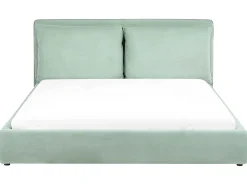 Seng Velour BAJONNA 180 x 200 cm Mintgrøn