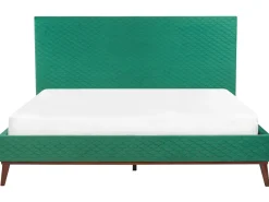 Seng Velour BAYONNE 180 x 200 cm Grøn