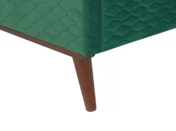 Seng Velour BAYONNE 180 x 200 cm Grøn