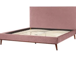 Seng Velour BAYONNE 180 x 200 cm Lyserød