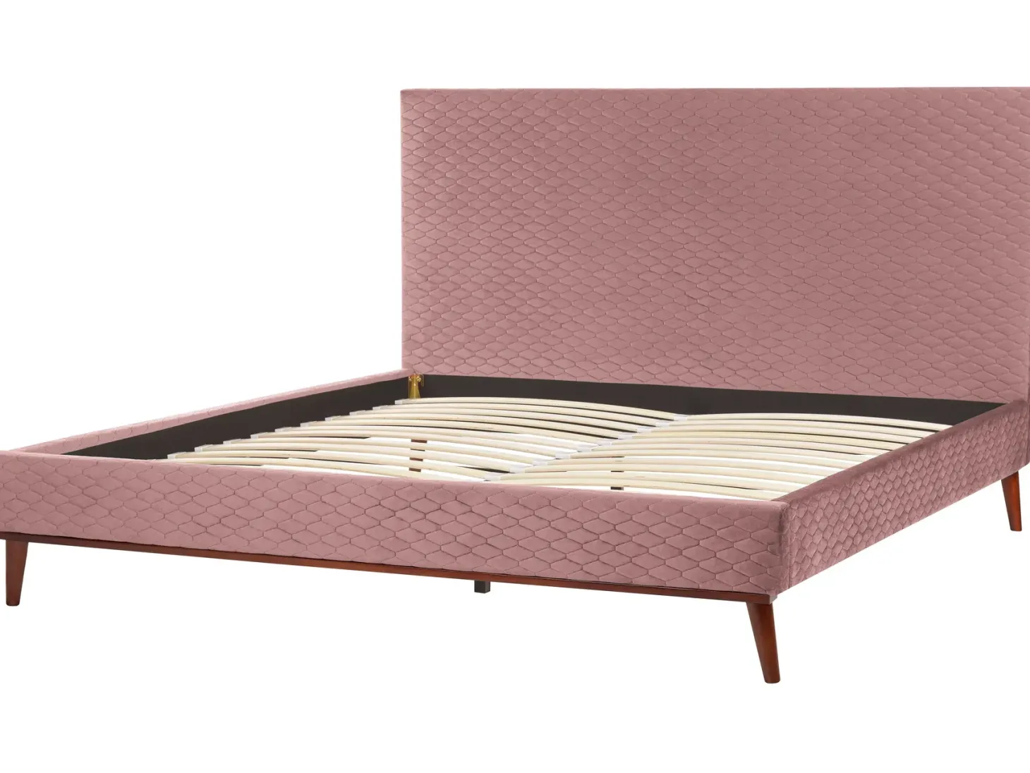 Seng Velour BAYONNE 180 x 200 cm Lyserød