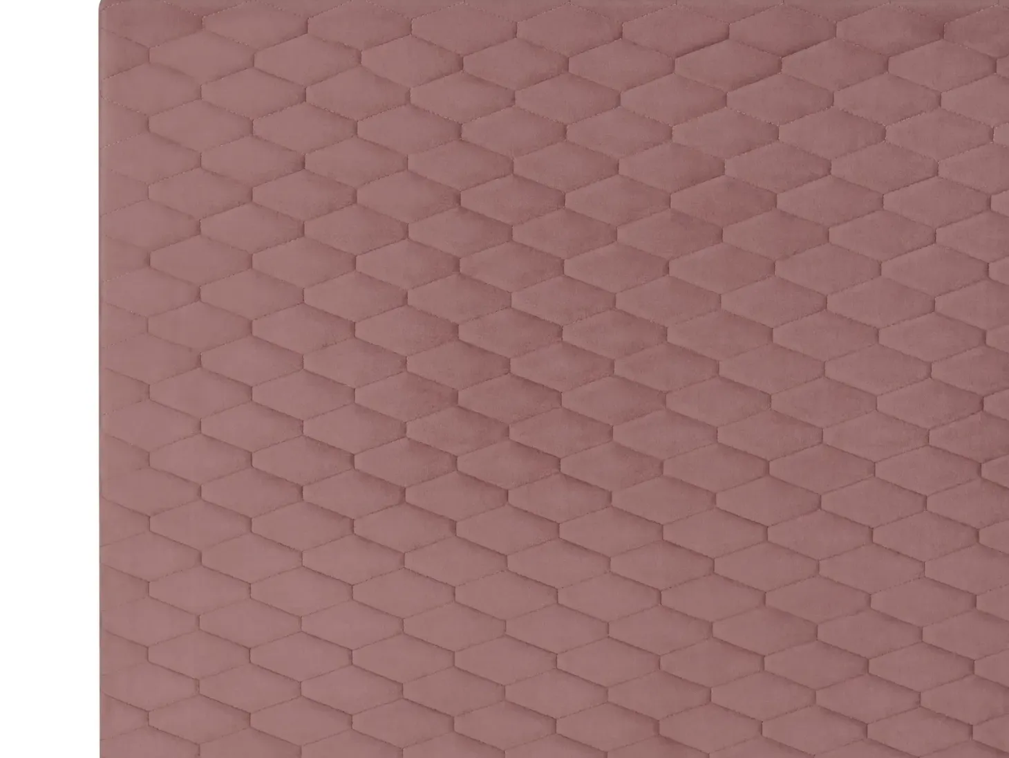 Seng Velour BAYONNE 180 x 200 cm Lyserød