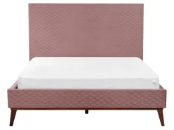 Seng Velour BAYONNE 140 x 200 cm Lyserød