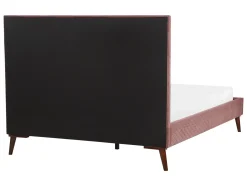 Seng Velour BAYONNE 140 x 200 cm Lyserød
