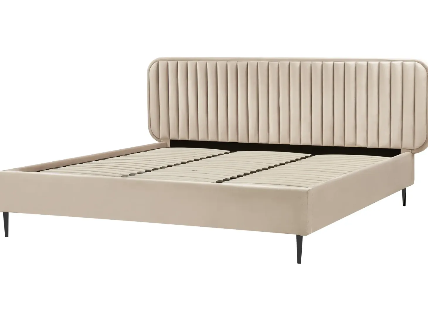 Seng Velour BRIN 180 x 200 cm Brungrå