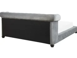Seng Velour CAVAILLON 180 x 200 cm Lysegrå