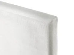 Seng Velour FITOU 180 x 200 cm Hvid