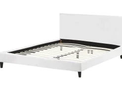 Seng Velour FITOU 180 x 200 cm Hvid