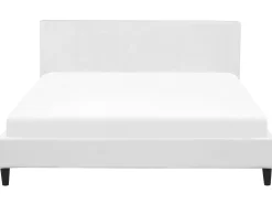 Seng Velour FITOU 180 x 200 cm Hvid