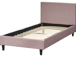 Seng Velour FITOU 90 x 200 cm Lyserød