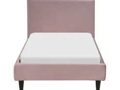 Seng Velour FITOU 90 x 200 cm Lyserød