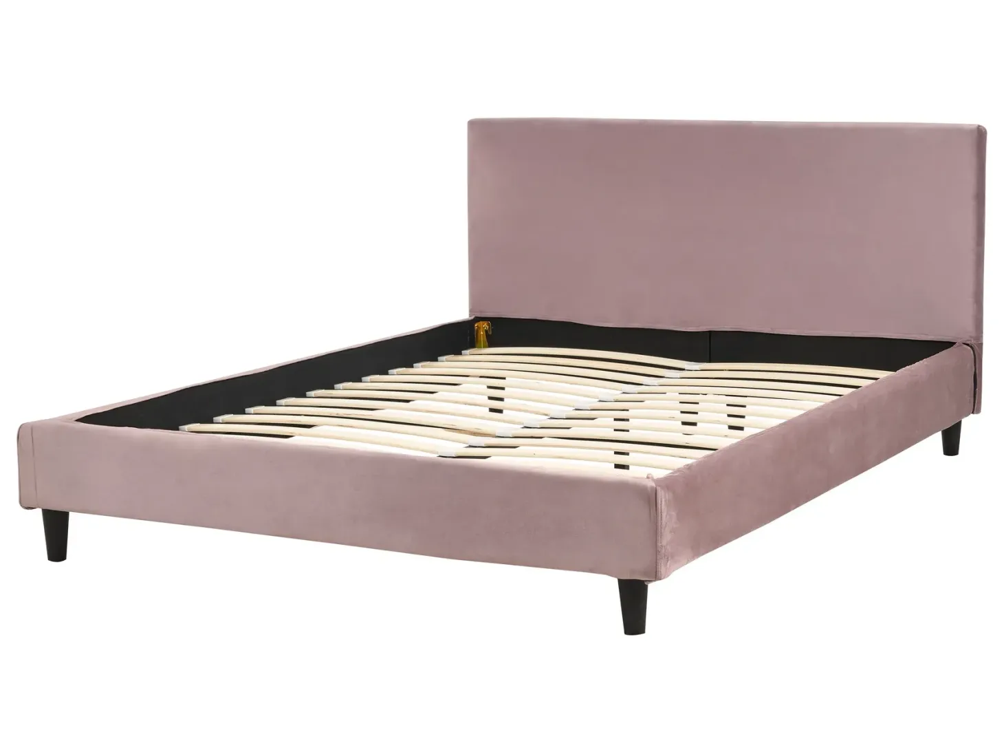 Seng Velour FITOU 140 x 200 cm Lyserød