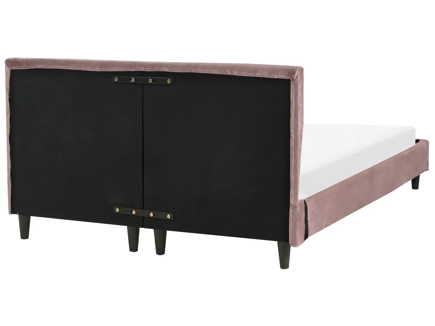 Seng Velour FITOU 140 x 200 cm Lyserød