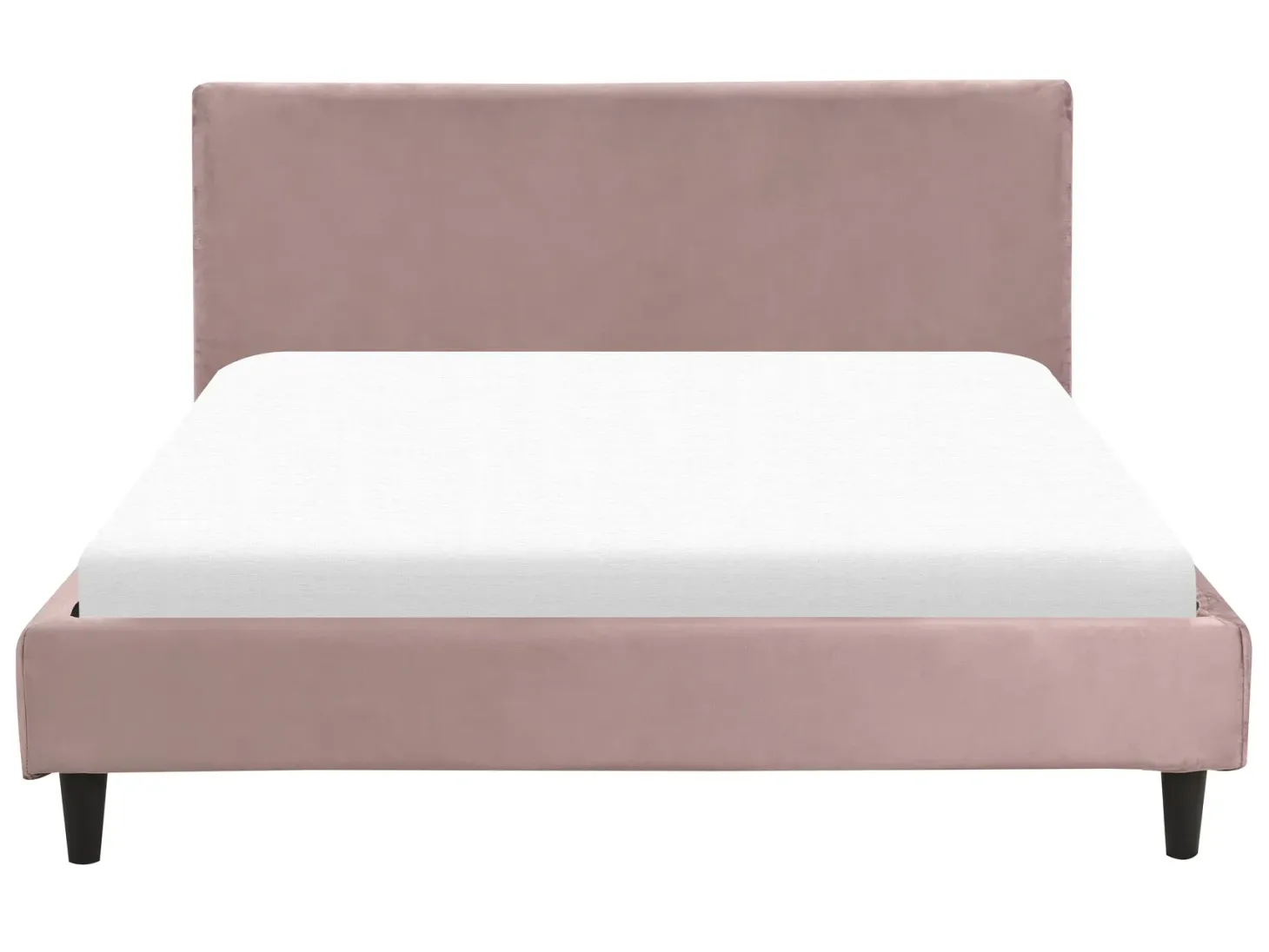 Seng Velour FITOU 140 x 200 cm Lyserød