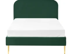 Seng Velour FLAYAT 120 x 200 cm Mørkegrøn