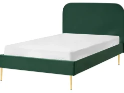 Seng Velour FLAYAT 120 x 200 cm Mørkegrøn