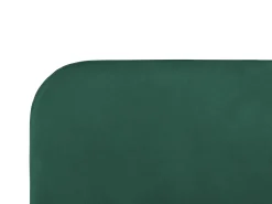 Seng Velour FLAYAT 140 x 200 cm Smaragdgrøn