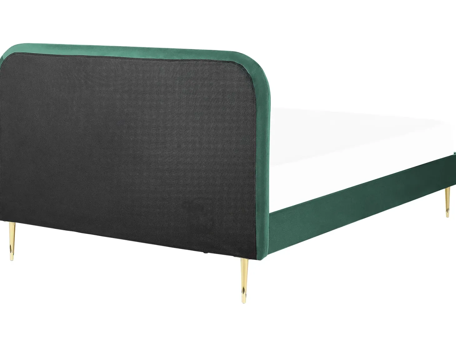 Seng Velour FLAYAT 160 x 200 cm Smaragdgrøn