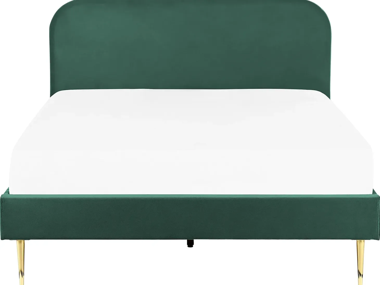 Seng Velour FLAYAT 160 x 200 cm Smaragdgrøn