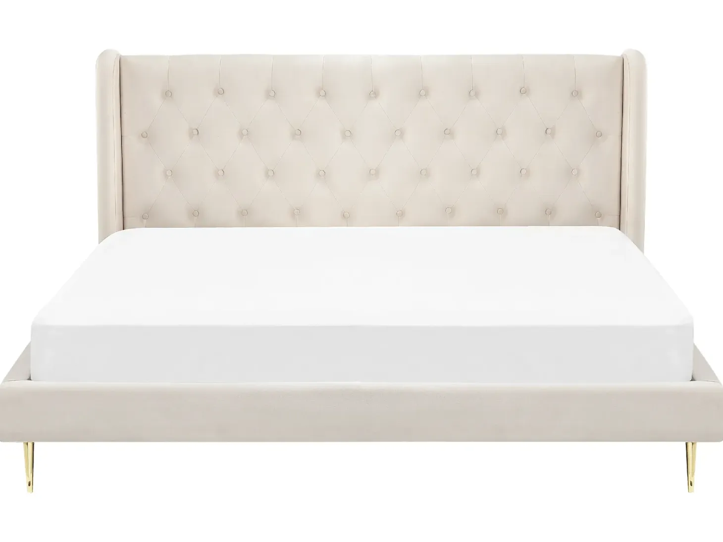 Seng Velour FORBACH 180 x 200 cm Beige