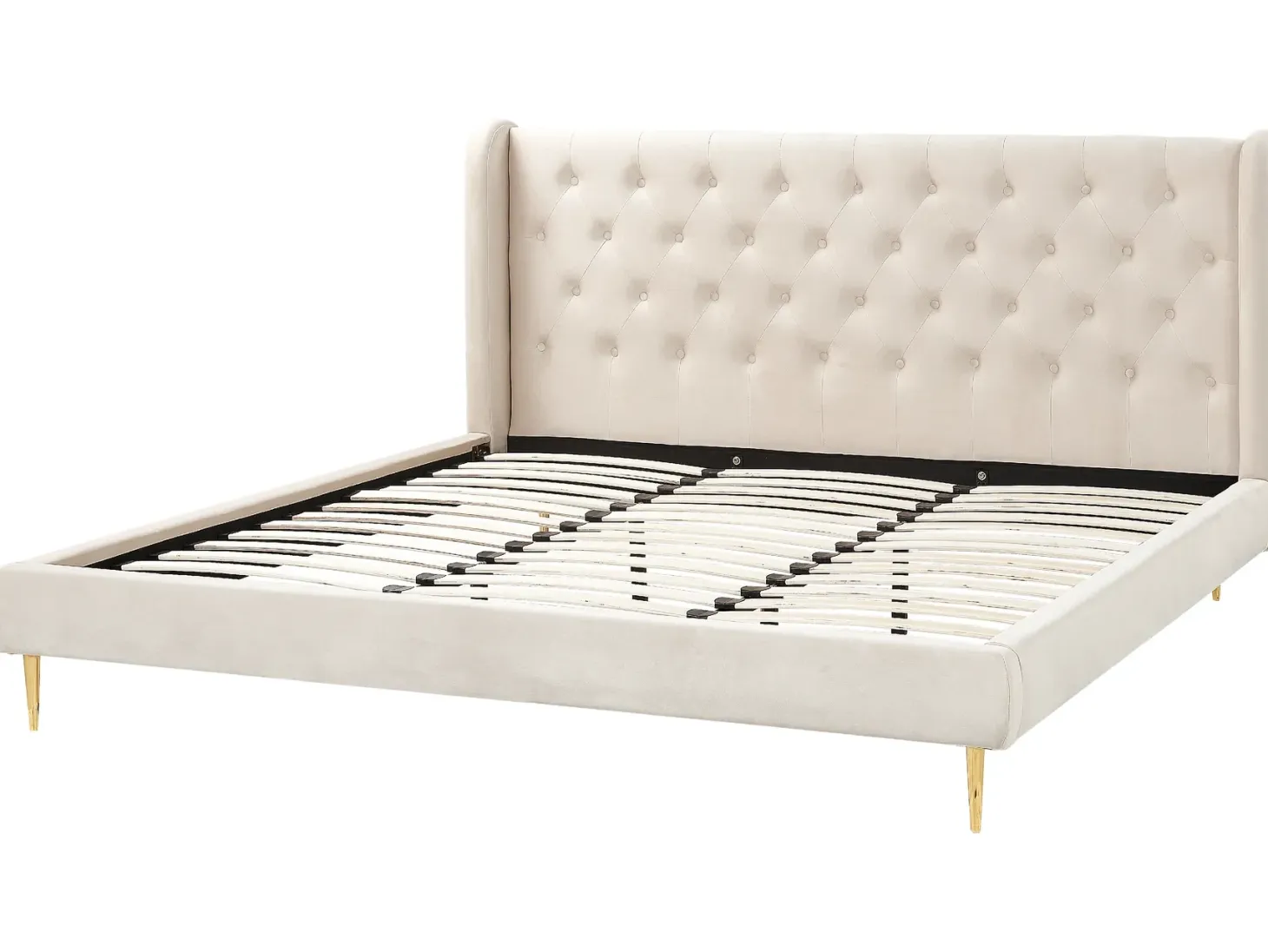 Seng Velour FORBACH 180 x 200 cm Beige