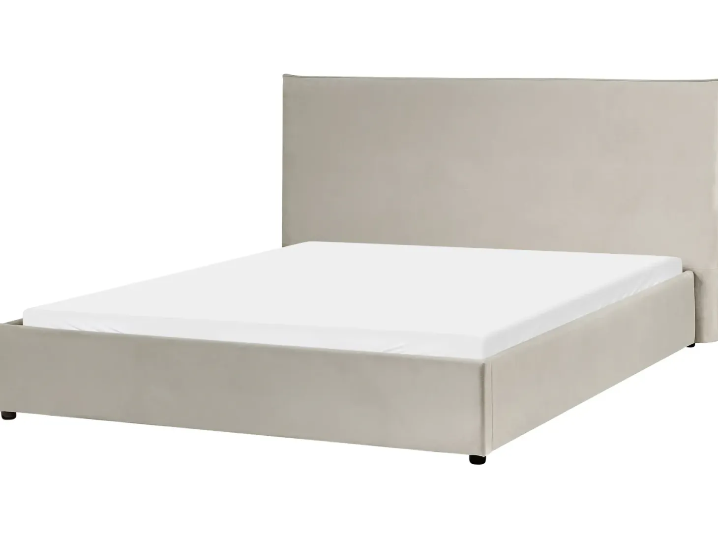 Seng Velour LAVAUR 160 x 200 cm Brungrå