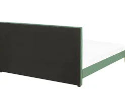 Seng Velour LIMOUX 180 x 200 cm Mørkegrøn