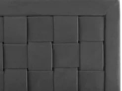 Seng Velour LIMOUX 180 x 200 cm Sort