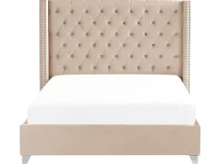 Seng Velour LUBBON 180 x 200 cm Beige