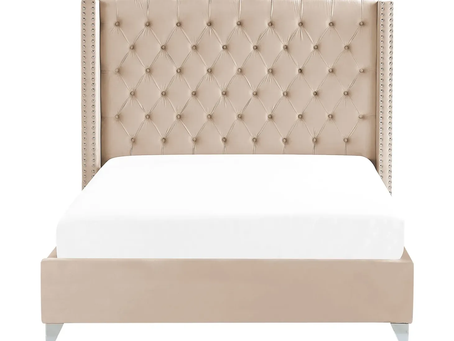 Seng Velour LUBBON 180 x 200 cm Beige