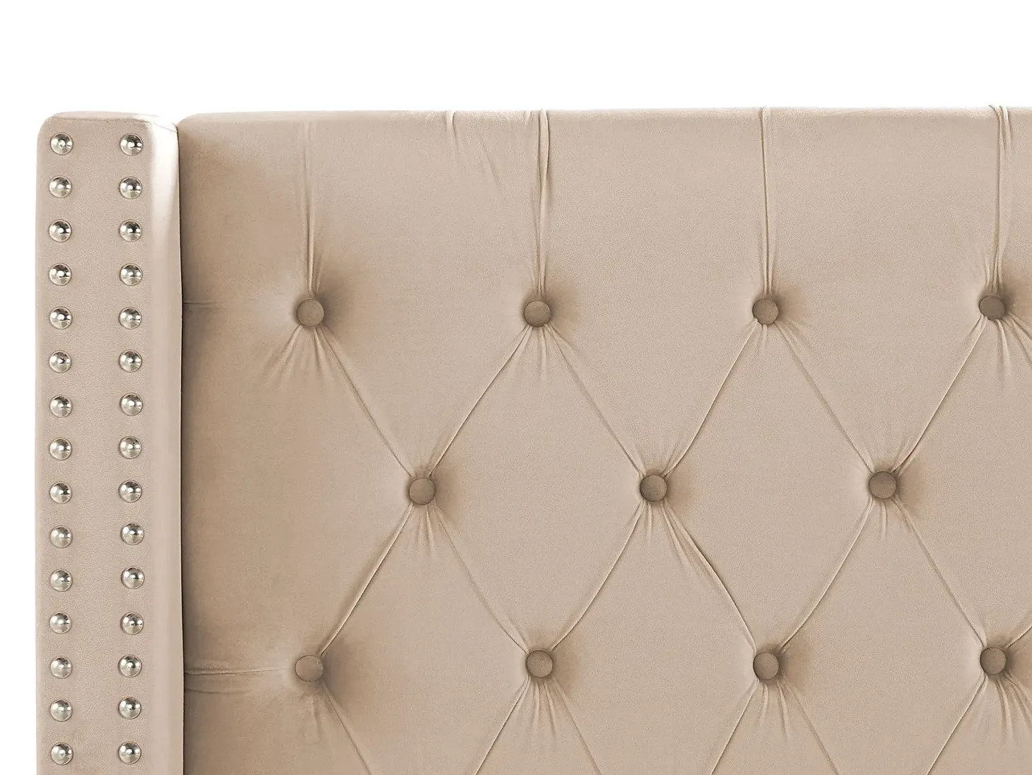 Seng Velour LUBBON 140 x 200 cm Beige