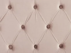 Seng Velour LUBBON 180 x 200 cm Pastellrosa